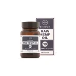 Flacon de capsule Endoca RAW Hemp Oil 10mg CBD+CBDa, 30 capsule, ambalaj original
