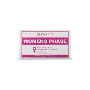 Cutie supozitoare Endoca „Women’s Phase” – CBD 50mg, suport pentru menstruație, menopauză și simptome premenstruale