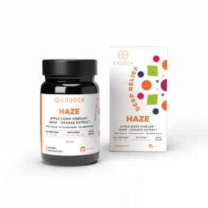 Jeleuri cu CBD Haze fără THC, aromă de portocală, Endoca